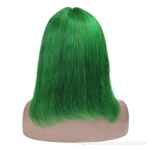 Green HighlightsColored Green Lace Front Human Hair green wig, green color lace wigs, green wigs human hair lace front